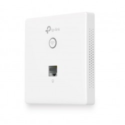 Wireless Access Point TP-Link EAP230-WALL, 1× 10/100/1000 Mbps Ethernet Port, 802.3af/802.3at PoE, 2 Dual-Band Antennas, 2.4 GHz: 2× 4 dBi, 5 GHz: 2× 3.6 dBi, Mounting: Wall Plate Mounting, Wireless Standards: IEEE 802.11n/g/b/ac, 5 GHz: 867 Mbps, 2.4 GHz