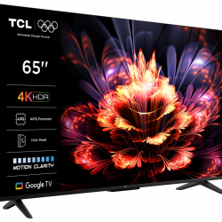 Televizor TCL LED 65V6C, 164 cm, Smart Google TV, 4K