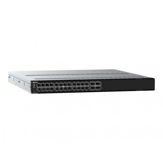 Dell EMC S5224F-ON SWITCH 24X 25GBE SFP28 4X 100GBE QSFP28 PORTS IO TO PSU AIR 2X PSU OS10, 1Yr
