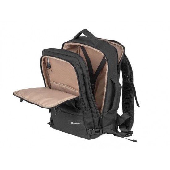 Rucsac laptop Natec Camel Lite, compatibilitate dimensiune laptop 15.6