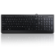 Lenovo 300 USB Combo Keyboard & Mouse, Senzor mouse: Optic, Rezolutie (dpi): 1600 dpi, Tipul conexiunii: USB, Lungime/Tip cablu: 1.80m, Culoare: Negru, Dimensiune: Mouse - 34 mm (1,33 inchi), tastatură - 20 mm x Mouse - 63 mm (2,44 inchi), tastatură - 424