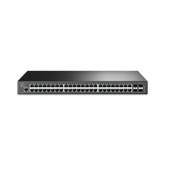 Switch TP-Link JetStream TL-SG3452, 48 port, 10/100/1000Mbps Switch TP-Link JetStream TL-SG3452, 48 port, 10/100/1000Mbps