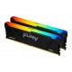 Memorie RAM Kingston DDR4 16GB 3600MHz CL17 1.35V Dual Channel Kit Fury Beast RGB Black XMP
