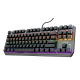 Tastatura Trust GXT834 Callaz Tenkeyless cu fir mecanica, negru