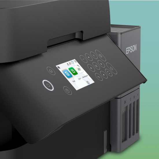 Multifunctional inkjet color Epson EcoTank CISS L6370, dimensiune A4 (Printare,Copiere, Scanare), printare borderless, viteza 35ppm alb-negru, 23ppm color, rezolutie 4800x1200 dpi, alimentare hartie 250 coli,ADF 30 coli, duplex automat ,scanner CIS rezolu