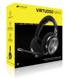Casti Gaming CORSAIR VIRTUOSO MAX WIRELESS Carbon