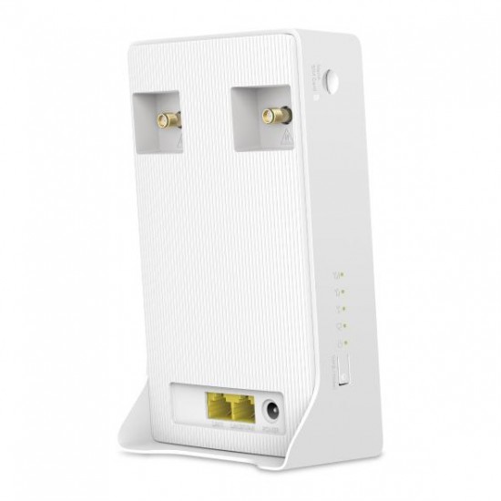 MERCUSYS AC1200 Wireless Dual Band 4G LTE Router MB130-4G, sTANDARDE WIRELESS: IEEE 802.11ac/a/b/g/n, Dual-Band, Viteza wireless: 867 Mbps at 5 GHz, 300 Mbps at 2.4 GHz, Dimensiuni: 95×61.05×165.97 mm, interfata: 1 × 10/100Mbps LAN/WAN Port, 1× 10/100Mbps
