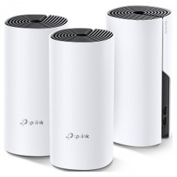 TP-Link Sistem Mesh Wi-Fi pentru întreaga casă AC1200, DECO M4(3-PACK); Procesor: Quad-core CPU; Interfață: 2 Gigabit Ethernet Ports (WAN/LAN auto-sensing) per Deco unit; 2 internal dual-band antennas per Deco unit; Flash: 16 MB; SDRAM: 128 MB; Standarde TP-Link Sistem Mesh Wi-Fi pentru întreaga casă AC1200, DECO M4(3-PACK); Procesor: Quad-core CPU; Interfață: 2 Gigabit Ethernet Ports (WAN/LAN auto-sensing) per Deco unit; 2 internal dual-band antennas per Deco unit; Flash: 16 MB; SDRAM: 128 MB; Standarde
