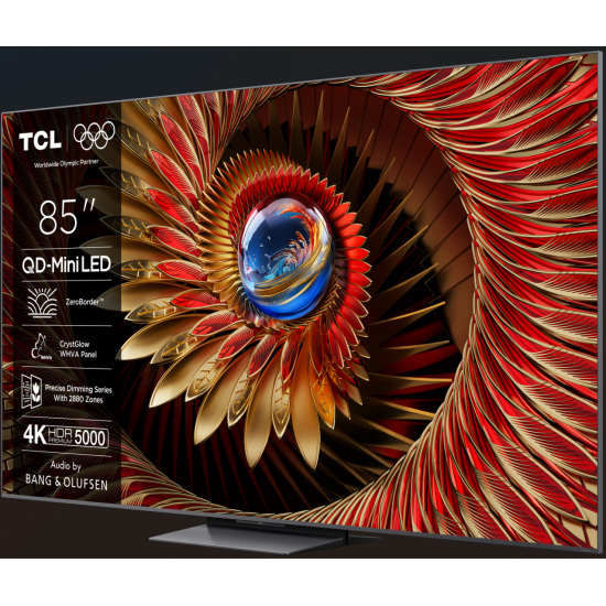 Televizor TCL Mini LED 85Q8C, 215 cm, Smart Google TV, 4K Ultra HD, (Model 2025) Televizor TCL Mini LED 85Q8C, 215 cm, Smart Google TV, 4K Ultra HD, (Model 2025)