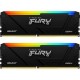 Memorie RAM Kingston DDR4 16GB 3600MHz CL17 1.35V Dual Channel Kit Fury Beast RGB Black XMP