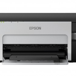 Imprimanta inkjet mono CISS Epson M1100, dimensiune A4, viteza max 32ppm, rezolutie printer 1440x720dpi, alimentare hartie 150 coli, volum maxim printare : 15000pagini/luna, interfata: USB 2.0, consumabile: Ecotank MX1xx negru XL (6k/pag.), MX1xx negru L 