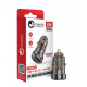 Incarcator auto Lemontti putere iesire 45W, dual Port PD Type-C + USB QC, incput: DC 12-24V, USB OUTPUT(45W), 5V/3A,4.5V/5A,5V/4.5A,9V/3A,12V/3A(15V/3A,20V/2.25A), TYPE C OUTPUT(45W)：5V/3A,4.5V/5A,5V/4.5A,9V/3A,12V/3A,15V/3A,20V/2.25A