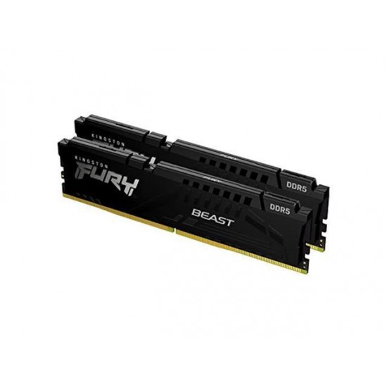 Memorie RAM Kingston FURY Beast, 64GB DDR5, 6000MHz, CL30