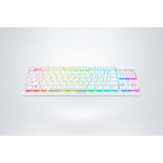 KB RAZER DEATHSTALKER V2 PRO TKL (RED SWITCH) - WHITE - US Layout