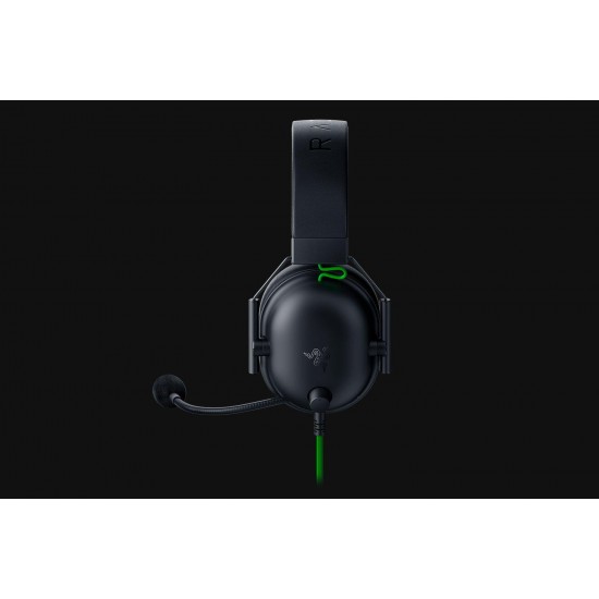 Casti cu micofon Razer Blackshark V2 X cu fir, Multi-platform EsSports, 12 Hz – 28 kHz, 32ohm, 100db, driver 50mm, black