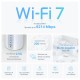 TP-LINK DECO BE65(3-PACK) Sistem Mesh WI-FI 7, BE9300, TRI-BAND, Standarde wireless: IEEE 802.11be/ax 6 GHz, IEEE 802.11be/ax/ac/n/a 5 GHz, IEEE 802.11ax/n/b/g 2.4 GHz, Viteze wireless: BE9300 6 GHz: 5760 Mbps (802.11be), 5 GHz: 2880 Mbps (802.11be), 2.4 