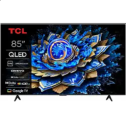 Televizor TCL QLED 85T69C, 215 cm, Smart Google TV, 4K