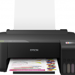 Imprimanta inkjet color CISS Epson L1230, dimensiune A4, viteza max 33ppm alb-negru, 15ppm color, rezolutie printer 5760x1440dpi, alimentare hartie 100 coli, imprimare fara margini, interfata: USB 2.0, consumabile: 103 ecotank Black, Cyan, Magenta, Yellow