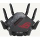 Router Asus Quad-Band ROG Rapture GT-BE98, WIFI-7, Standarde wireless: WiFi 6 (802.11ax), WiFi 7 (802.11be), IEEE 802.11a, IEEE 802.11b, IEEE 802.11g, IEEE 802.11n, IEEE 802.11ac, IPv4, IPv6, Segment Produs: BE25000, Viteza wireless: 1376+5764+5764+11529 