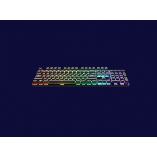 Tastatura mecanica Trust GXT 871 Zora, USB 2.0. nr taste 104, negru