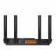 TP-Link Wireless Router, ARCHER AX55 ;WI-FI 6 ,dual band AX3000 5 GHz: 2402 Mbps (802.11ax), 2.4 GHz: 574 Mbps(802.11ax), Standard and Protocol: IEEE 802.11ax/ac/n/a 5 GHz, IEEE 802.11ax/n/b/g 2.4 GHz4 x Antene Externe fixe, 1× Port WAN/LAN Gigabit, 4× Po