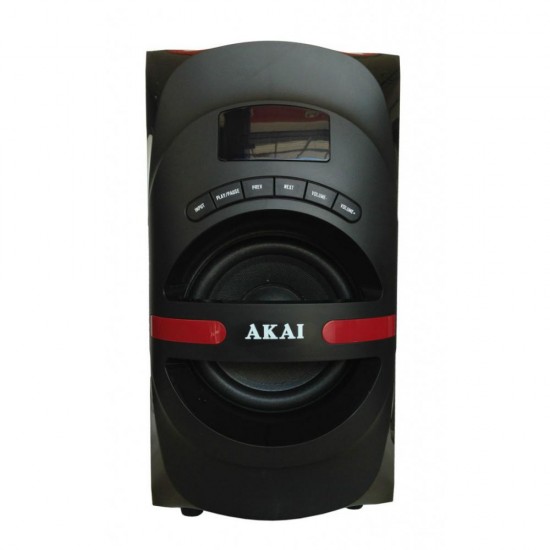 Sistem audio 5.1 Akai, USB/SD, MP3, Bluetooth 105W, negru Sistem audio 5.1 Akai, USB/SD, MP3, Bluetooth 105W, negru
