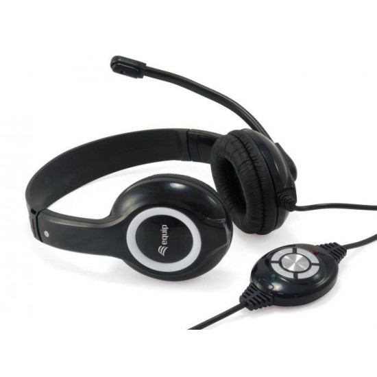 EQUIP 245301 USB Headset, 150x70x165mm