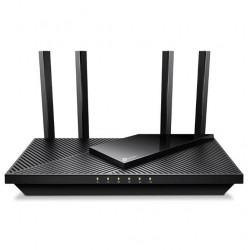 TP-Link Wireless Router, ARCHER AX55 PRO ;dual band AX3000 5 GHz: 2402 Mbps (802.11ax), 2.4 GHz: 574 Mbps(802.11ax), Standard and Protocol: IEEE 802.11ax/ac/n/a 5 GHz, IEEE 802.11ax/n/b/g 2.4 GHz, 4 x Antene Externe fixe, 1× Port WAN/LAN Gigabit de 2.5, 1