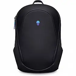 Alienware 16 Backpack - AW5625P Alienware design with 3D iridescent reflective Alienware logo