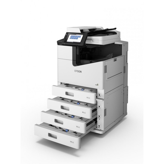 Multifunctional inkjet color Epson WF-C20750 D4TW, dimensiune A3 (Printare, Copiere, Scanare, Fax), duplex, viteza 75ppm alb-negru, 75ppm color, rezolutie 600 X 2400 dpi, limbaj de printare: PCL5c, PCL6, PostScript 3, PDF 1.7, ESC/P, ESC/P-R, PCL5e, ESC/P