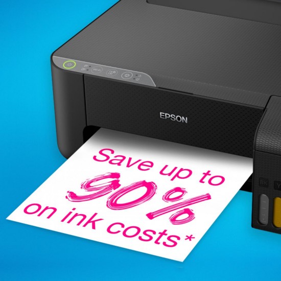 Imprimanta inkjet color CISS Epson L1270, dimensiune A4, viteza max 33ppm alb-negru, 15ppm color, rezolutie printer 5.760 x 1.440 DPI, alimentare hartie 100 coli, imprimare fara margini, interfata: USB 2.0, WI-FI, WI-FI Direct consumabile: 103 ecotank Bla