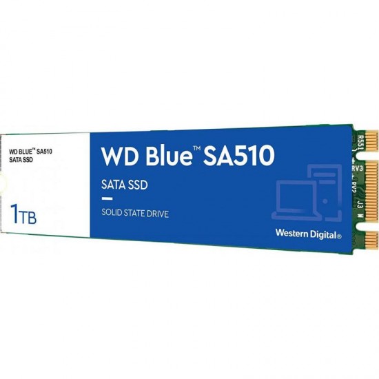 SSD intern WD WD Blue SA510, 1 TB, SATA, M.2 SSD intern WD WD Blue SA510, 1 TB, SATA, M.2