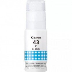 Cartus cerneala Canon GI-43C, culoare cyan, capacitate 3800 pagini,60ml,pentru Canon Pixma G540, G640.