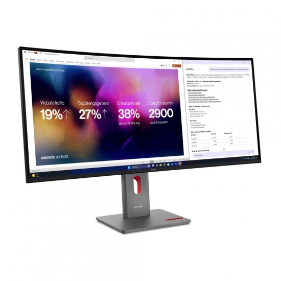 Monitor  LenovoThinkVision P40WD-40 Monitor; 39.7