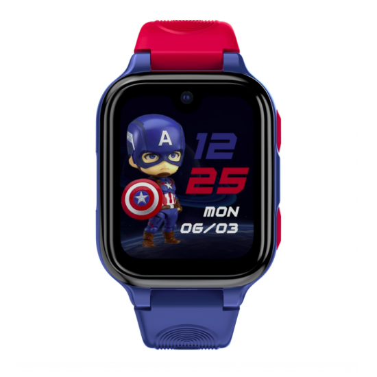 LAGENIO Smartwatch pentru copii K9 , Premium 4G cu Functie Telefon & AI, Slim, Localizare GPS, Control Parental, Buton SOS, Albastru