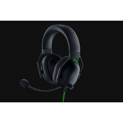 Casti cu micofon Razer Blackshark V2 X cu fir, Multi-platform EsSports, 12 Hz – 28 kHz, 32ohm, 100db, driver 50mm, black