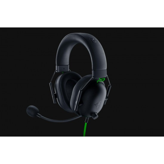 Casti cu micofon Razer Blackshark V2 X cu fir, Multi-platform EsSports, 12 Hz – 28 kHz, 32ohm, 100db, driver 50mm, black