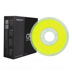 CREALITY CR PLA 3D Printer Filament, 1kg, fluorescent yellow, Printing temperature: 190-220, Filament diameter: 1.75mm, Tensile strength: 60MPa, Size of filament wheel: Diameter 200mm, height 66mm, hole diameter 56mm. Utilizare: pana la 6 luni de la desch