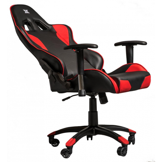 Scaun gaming X by Serioux, Torin, ajustabil, piele sintetica, piston pe gaz, manere reglabile, baza stea cu 5 picioare, greutate maxima admisa 150Kg, perne detasabile, negru si rosu Scaun gaming X by Serioux, Torin, ajustabil, piele sintetica, piston pe gaz, manere reglabile, baza stea cu 5 picioare, greutate maxima admisa 150Kg, perne detasabile, negru si rosu