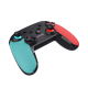 Controller wireless Trust Muta pentru consola Nintendo Switch, 15 butoane, controale: A, B, X, Y, L1, L2, L3, R1, R2, R3, reset, 8-way, start, select, d-input, multicolor