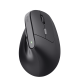 Mouse ergonomic fara fir Trust Bayo II, rezolutie maxima 2400 DPI, 6 butoane, interfata USB-C,  2.4GHz, negru