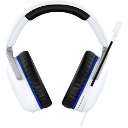 Casti gaming cu fir HyperX CloudX Stinger 2 Xbox/PC, jack 3,5mm pentru conectare direct la controller, drivere 50mm, slidere gradate, microfon cu noise cancelling, spuma cu memorie, alb