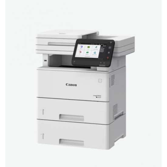 CANON IMAGEFORCE 1643F MONO LASER MFP,  Format A4, Functii: Print, Copy, Scan, Fax, Procesor 1.6Ghz, Memorie: 2.0gb RAM, Stocare: 64GB eMMC, Viteza printare: 43ppm, Duplex automat, Rezolutie: 1200 x 1200 dpi, Limbaje printare: UFR II, PCL6, PCL5*, Adobe® 