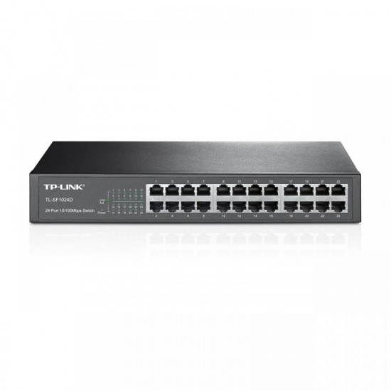 Switch TP-Link TL-SF1024D, 24 port, 10/100Mbps Switch TP-Link TL-SF1024D, 24 port, 10/100Mbps