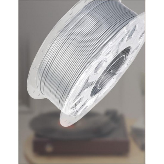 CREALITY CR PLA 3D Printer Filament, ivory white, 1KG, Printing temperature: 190-220, Filament diameter: 1.75mm, Tensile strength: 60MPa, Size of filament wheel: Diameter 200mm, height 66mm, hole diameter 56mm. Utilizare: pana la 6 luni de la deschiderea 
