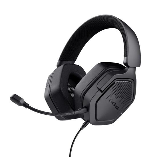 Casti cu fir Trust GXT492 Carus, cu microfon, tip conector 3.5mm, frecventa raspuns 20 Hz - 20.000 Hz, sensibilitate 105 dB, negru