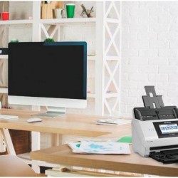 Scanner Epson DS-790WN, dimensiune A4, tip sheetfed, viteza scanare: 45ppm alb-negru si color, rezolutie optica 600x600dpi, ADF Single Pass 50 pagini, duplex, senzor CCD, Scan to Email, Scan to Email, Scan to FTP, Scan to Microsoft SharePoint®, Scan to We