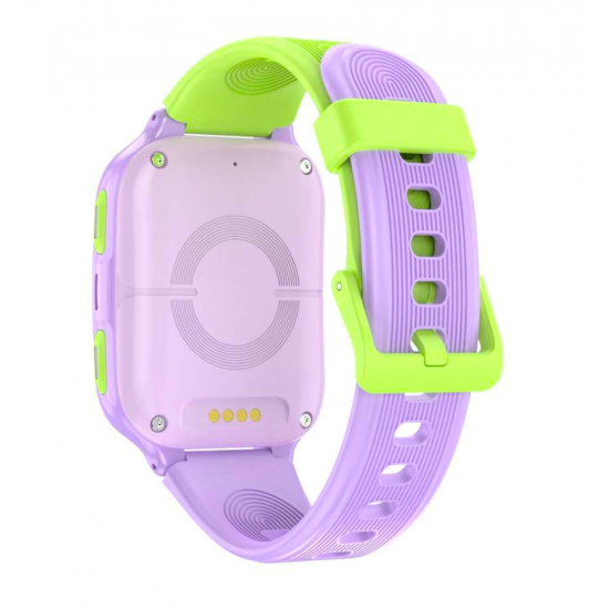 LAGENIO pentru copii K9 , Premium 4G cu Functie Telefon & AI, Slim, Localizare GPS, Control Parental, Buton SOS, Mov