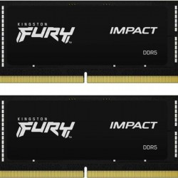 Memorie RAM notebook Kingston FURY Impact, 32GB, DDR5, 5600MHz, CL40, 1.1v, Dual Channel Kit