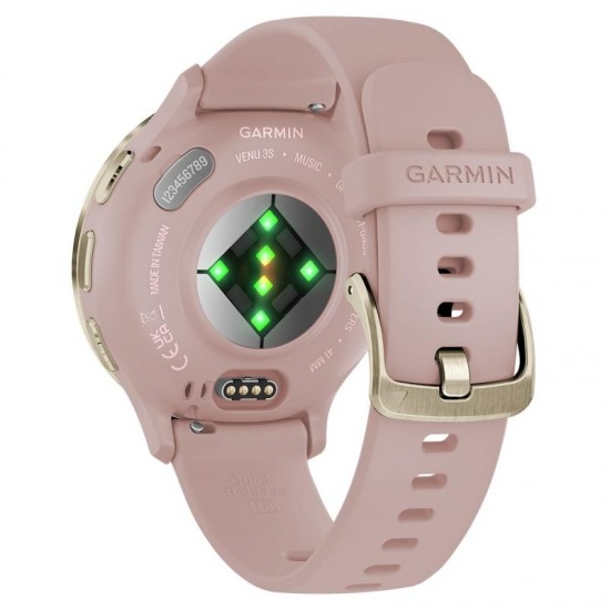 Ceas Garmin Venu 3S Pink Dawn/Soft Gold